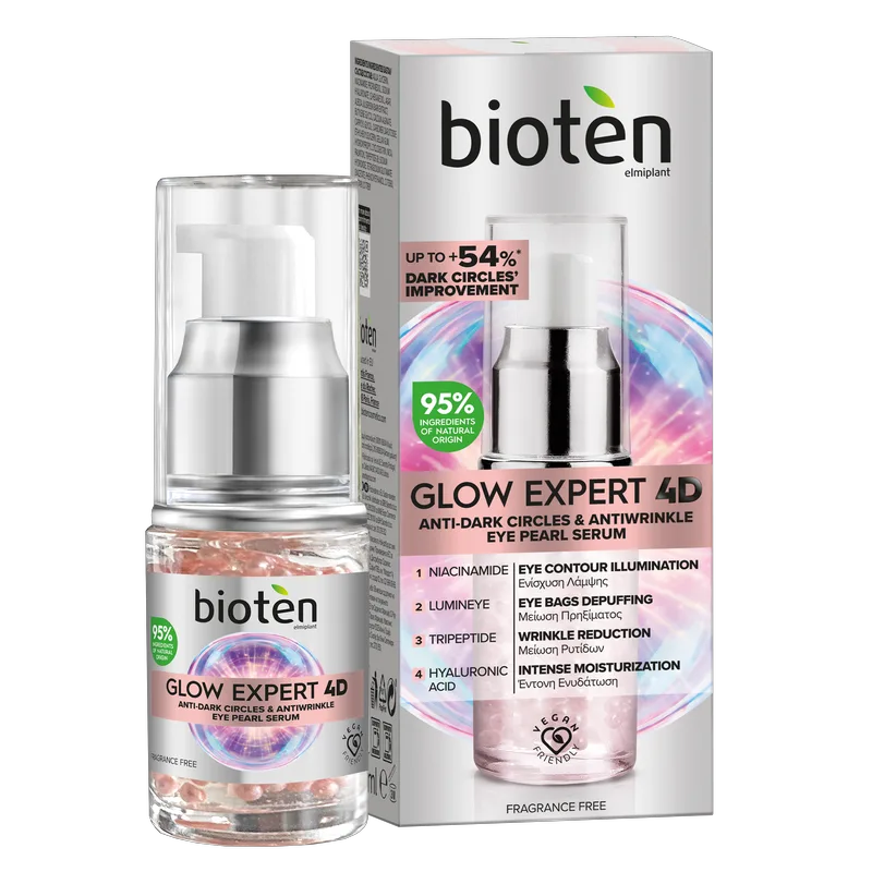 Glow Expert 4D Αντιρυτιδικός Ορός Ματιών 15ml