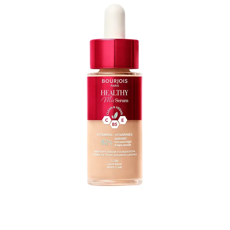 Bourjois Healthy Mix Clean & Vegan Serum Foundation 30ml 53W Light Beige