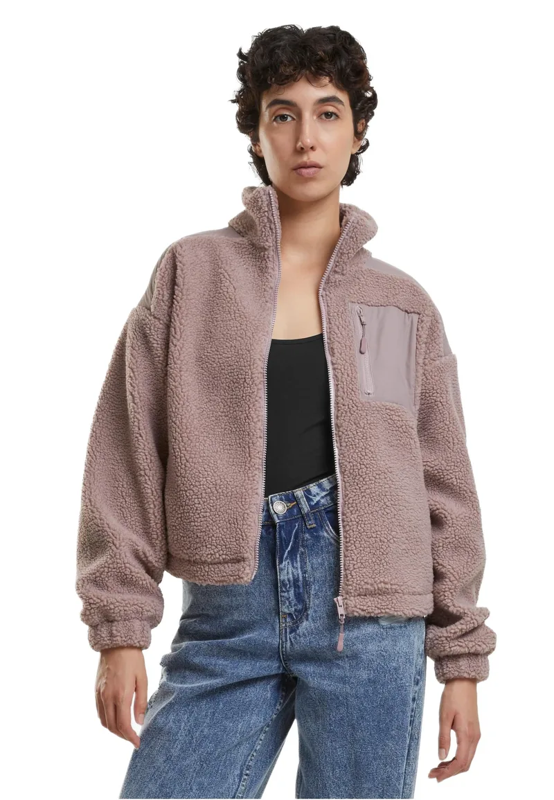 Γυναικείο Μπουφάν Sherpa Mix TB6068-02913 Urban Classics Duskrose