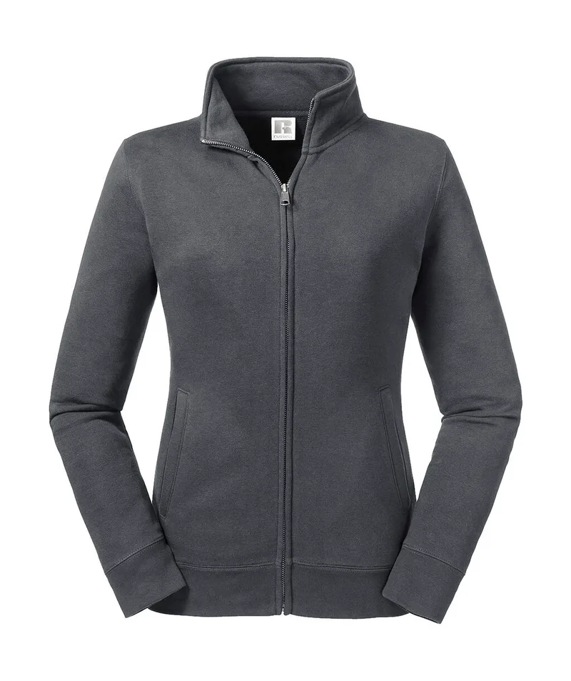 Γυναικείο Φούτερ με Φερμουάρ 0R267F0 Russell Authentic Zip Convoy Grey