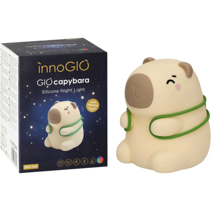 innoGIO GIOcapybara παιδική λάμπα LED με δυνατότητα ρύθμισης του φωτισμού 1 τμχ