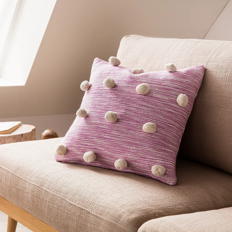 Μαξιλαροθήκη Διακόσμησης Gofis Home Pixxy 43x43 Φουξ 555/23