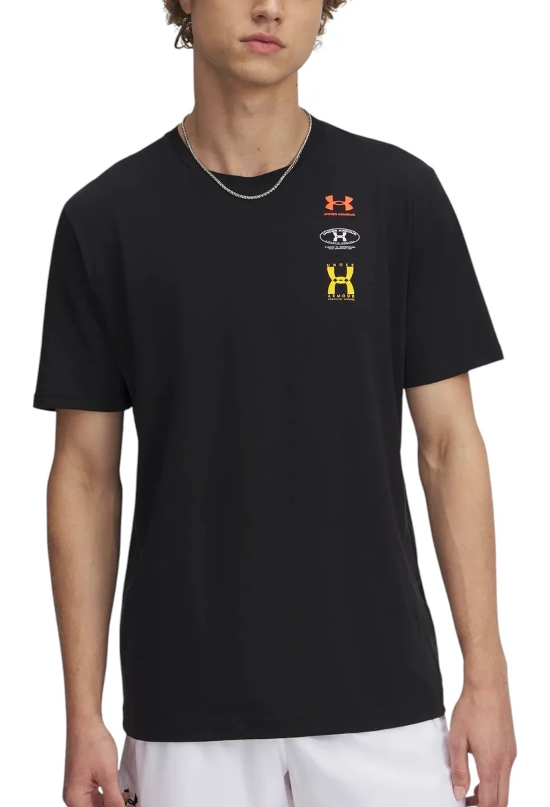 Μπλούζα Κοντομάνικη Under Armour 60/40s Evol Logo 1390165-001 Ανδρικό