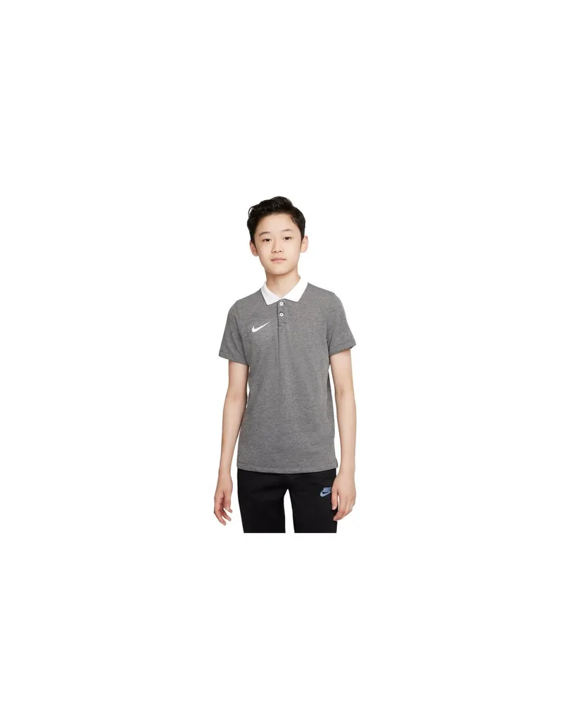 Nike Παιδικό Καλοκαιρινό Polo Κοντομάνικο Γκρι Park 20 CW6935-071