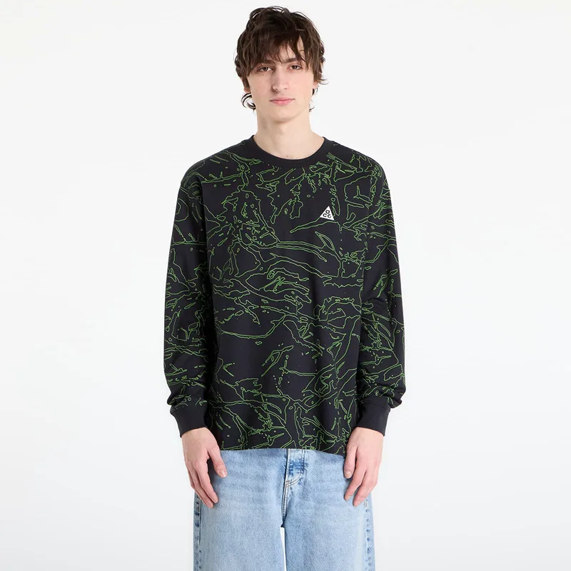 T-shirt Nike ACG Men's Dri-FIT Long-Sleeve T-Shirt Black XL