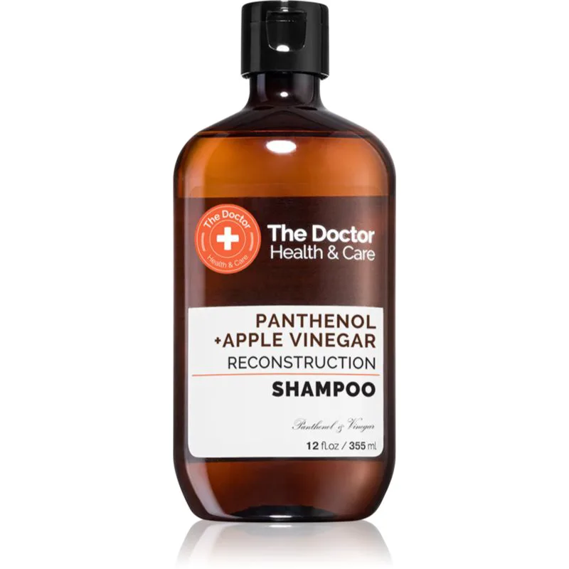 The Doctor Panthenol + Apple Vinegar Reconstruction αποκαταστατικό σαμπουάν με πανθενόλη 355 ml