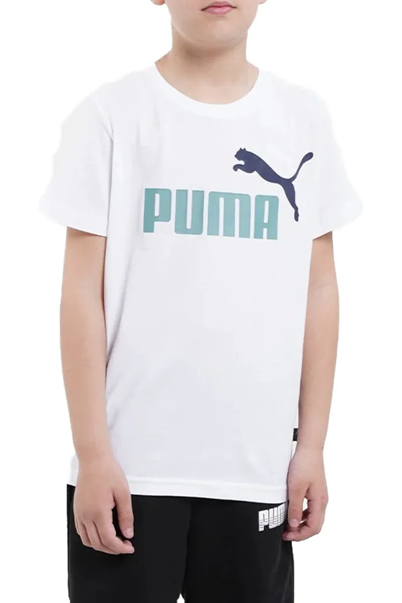 Μπλούζα Κοντομάνικη Puma ESS+ 2 Col Logo Tee B 586985-83 Αγόρι