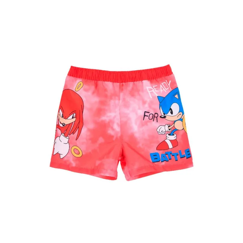 Μαγιό βερμούδα αγόρι Sonic-YE18117-RED