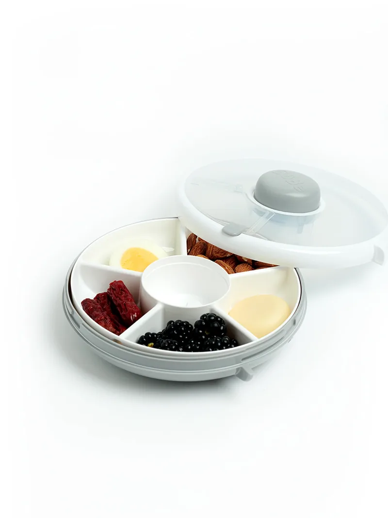 GoBe Snack Spinner Snackbox Grey
