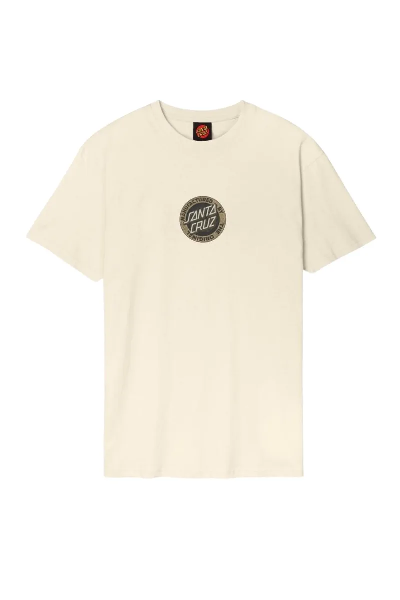 SANTA CRUZ T-Shirts Carved MFG Front T-Shirt - ΛΕΥΚΟ -SCA-TEE-12166-WHITE