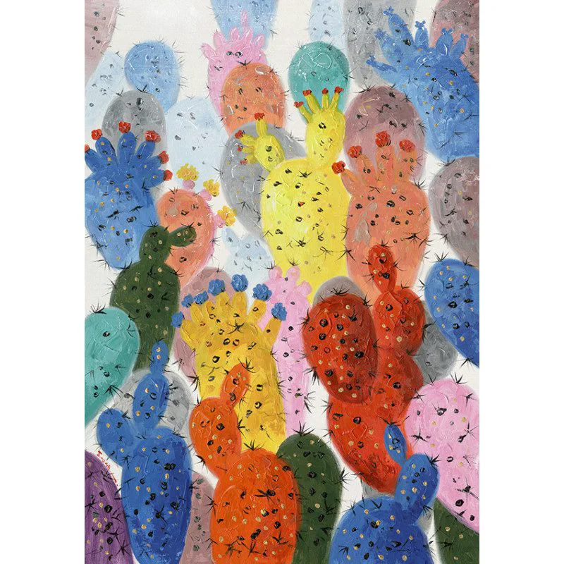 Πίνακας καμβάς Cactus 70x100εκ