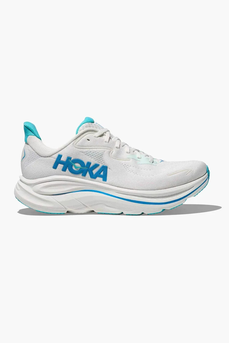 Hoka ανδρικά αθλητικά παπούτσια "Clifton 10" - 1162030 Λευκό - Μπλε