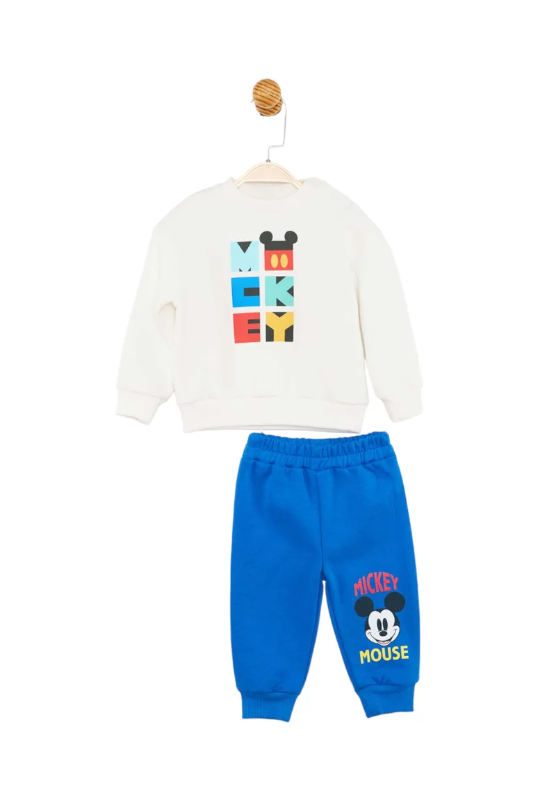 ΣΕΤ ΒΡΕΦΙΚΗ ΦΟΡΜΑ CIMPA MICKEY LETTERS MC21127-Εκρού