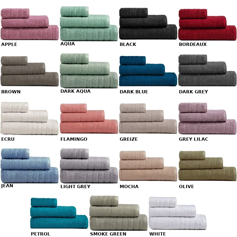 Πετσέτα Χεριών 30x50 Melinen Fresca - DARK GREY