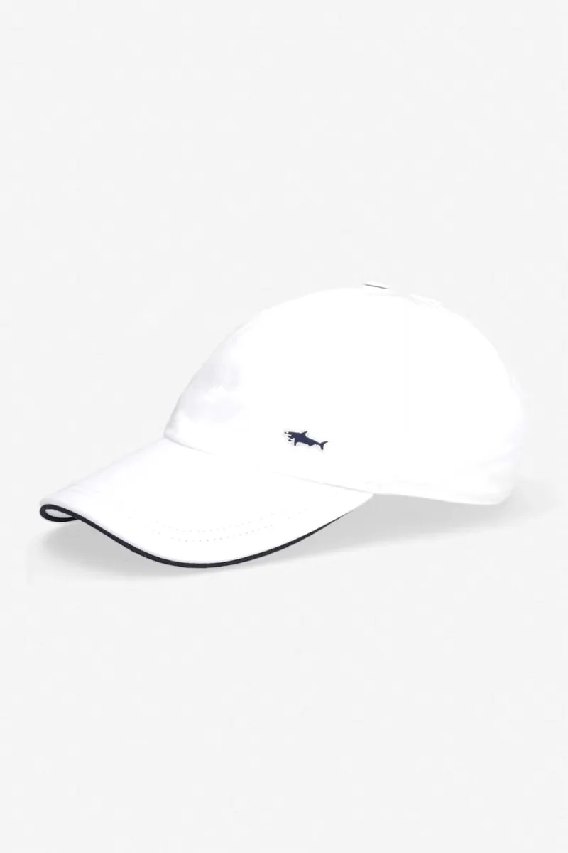 PAUL&SHARK ΚΑΠΕΛΟ LOGO ΛΕΥΚΟ