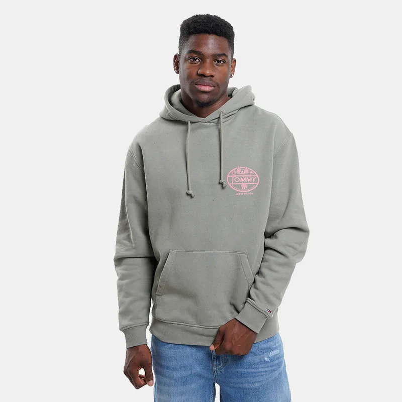 Tommy Jeans Relaxed Novelty Graphic Ανδρική Μπλούζα με Κουκούλα (9000250334_89588)