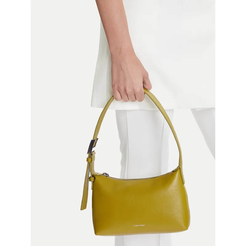 Τσάντα Calvin Klein Hardware Handle Mini Bag K60K613027 Κίτρινο