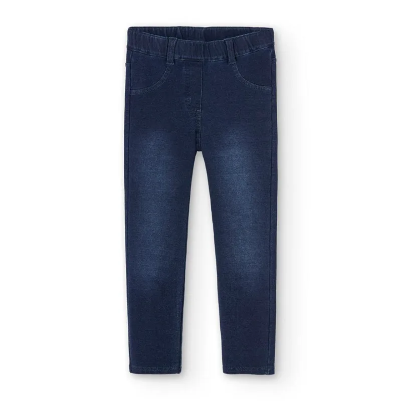 Παντελόνι κολάν φούτερ κορίτσι Boboli-490014-BLUE