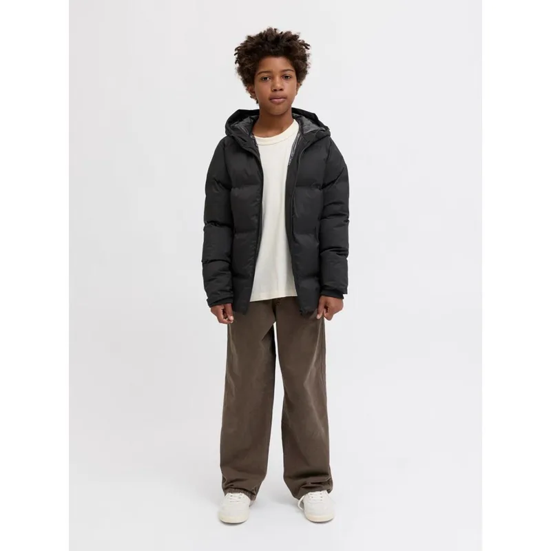 Μπουφάν puffer αγόρι Jack & Jones-12282301-Black
