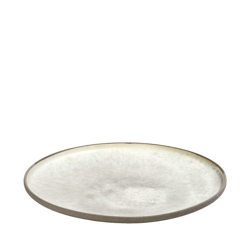 Πιατέλα Σερβιρίσματος Stoneware Nordic Step Μπεζ Spirit ESPIEL 30,5x3εκ. NIC716K2 (Σετ 2 Τεμάχια) (Χρώμα: Μπεζ, Υλικό: Stoneware) - ESPIEL - NIC716K2