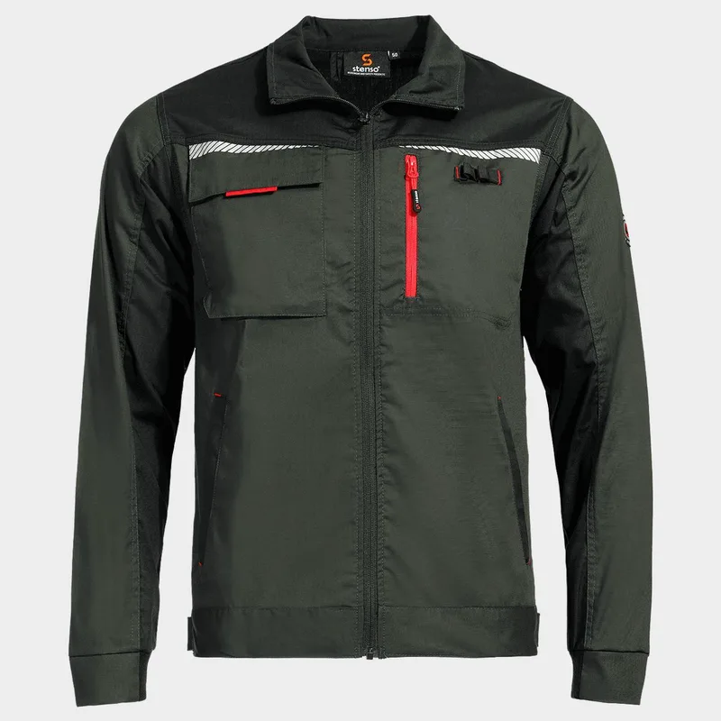 Μπουφάν εργασίας PRISMA LIGHT STRETCH STENSO 02002348 Olive/Black