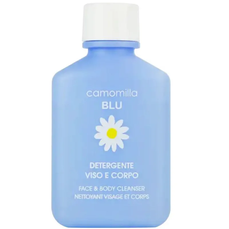 Camomilla Μπλε Face & Body Cleanser Gel Ενυδατικό Τζέλ Προσώπου & Σώματος για Ξήρη & Ευαίσθητη Επιδερμίδα με Εκχύλισμα Χαμομήλιου 50ml