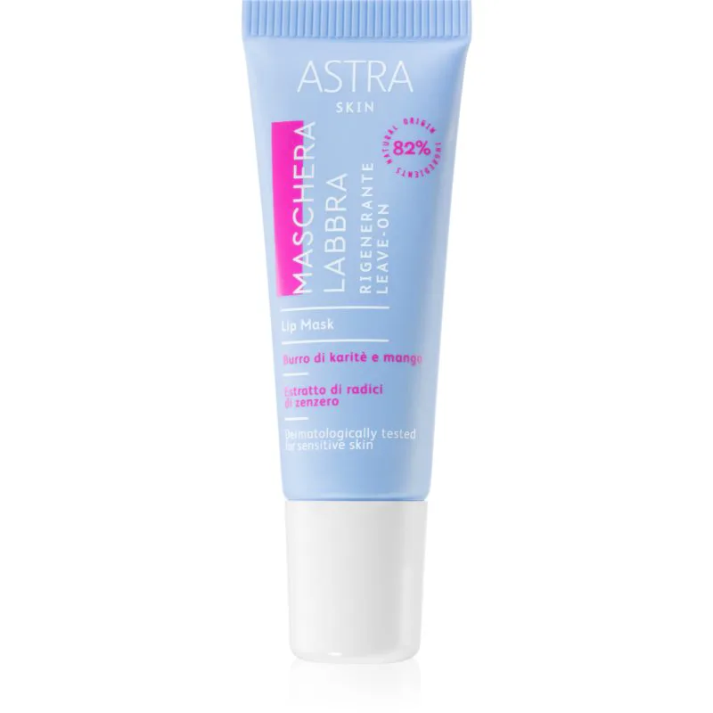Astra Make-up Skin αναγεννητική μάσκα για τα χείλη 10 ml