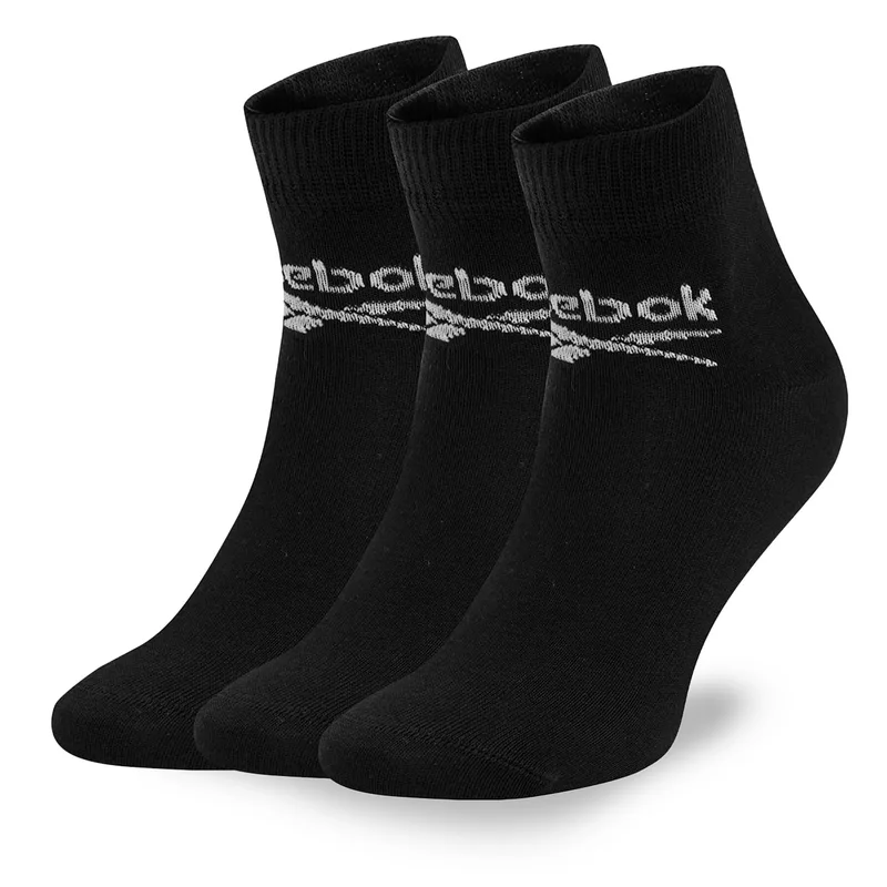 Κάλτσες μακριές Reebok R0429-SS24 (3-pack) Μαύρο