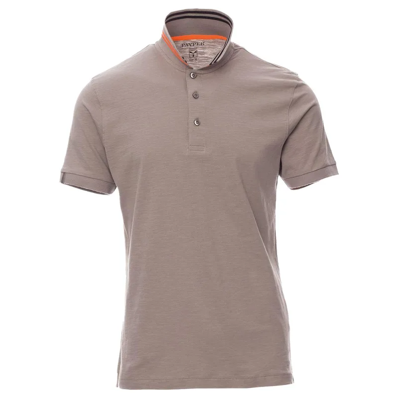 NAUTIC Polo Κοντομάνικη μπλούζα PAYPER 02000429 Light Grey