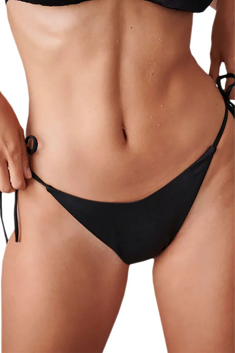Blu4u γυναικείο μαγιό "Solids" bikini σλιπ brazilian με κορδονάκια-24365090