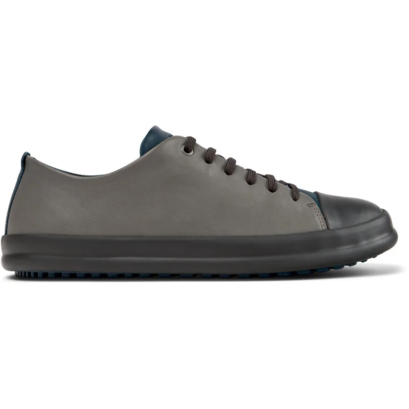 CAMPER Twins - Sneakers Για Ανδρικα - Μπλε,Γκρι,Πράσινο, Μέγεθος 39, Smooth leather
