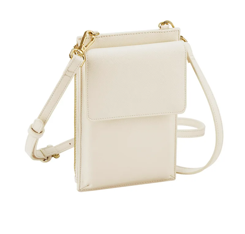 Cross Body Τσαντάκι Boutique Bag Base BG767 Oyster