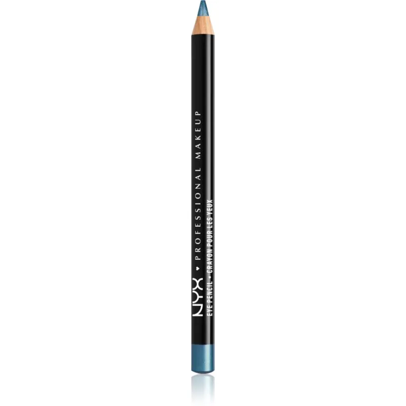 NYX Professional Makeup Eye and Eyebrow Pencil Μολύβι για τα μάτια απόχρωση 910 Satin Blue 1.2 γρ