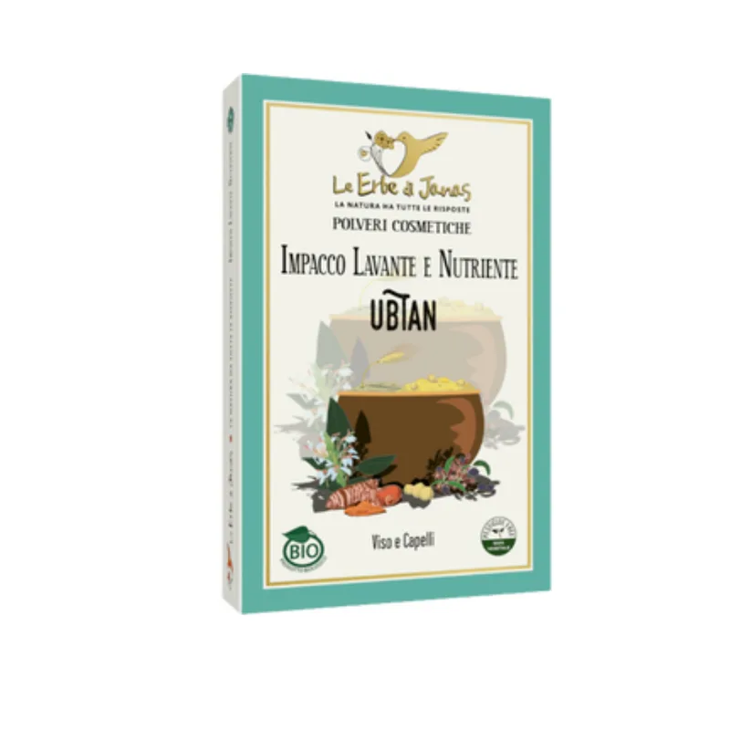 Le erbe di janas Ubtan Cleansing and Nourishing Pack, 100 g
