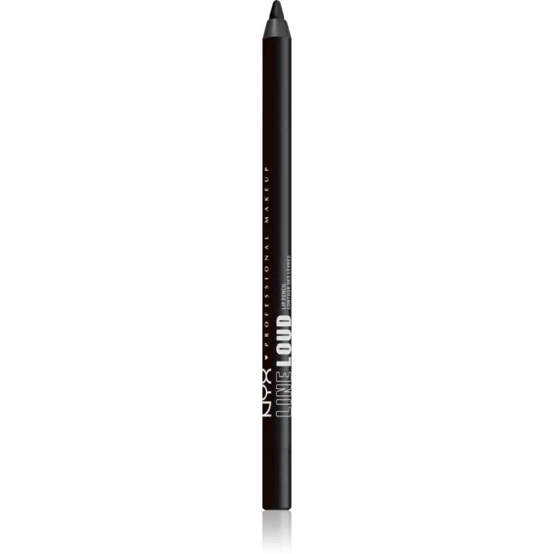 NYX Professional Makeup Line Loud Vegan μολύβι περιγράμματος για τα χείλη με ματ αποτελέσματα απόχρωση 18 - Evil Genius 1,2 γρ