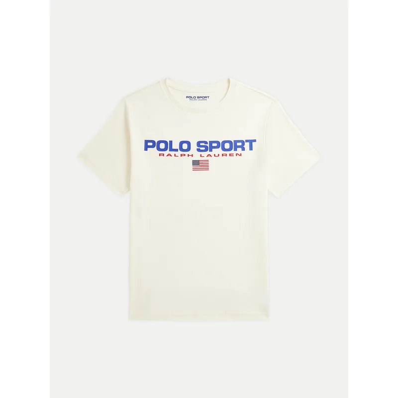 Polo Ralph Lauren T-Shirt 323837629010 Εκρού Regular Fit