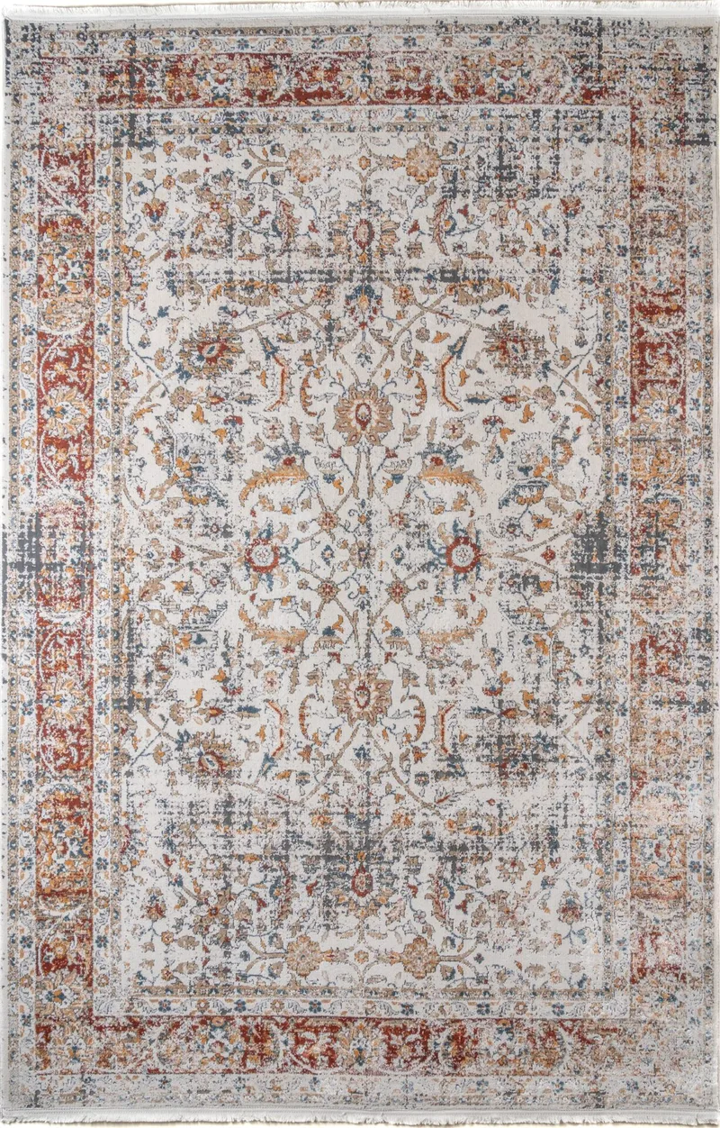 ΧΑΛΙ PEARL 2340 CREAM- Klonaras Home Fashion 200cmx290cm