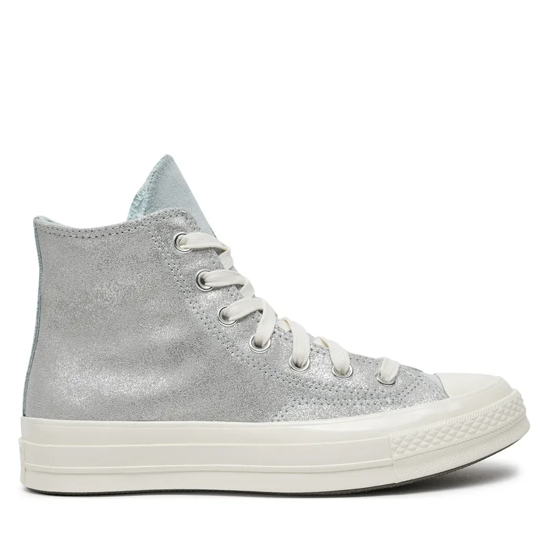 Sneakers Converse Chuck 70 Suede Shimmer A08224C Γκρι