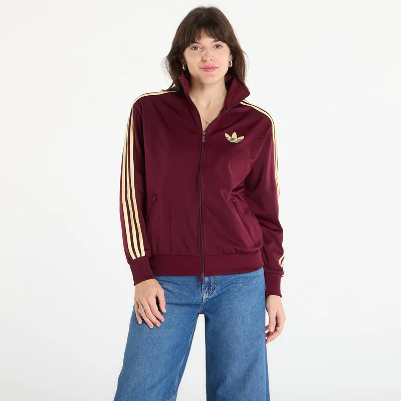Φούτερ adidas Firebird Track Top Loose Maroon/ Almost Yellow L