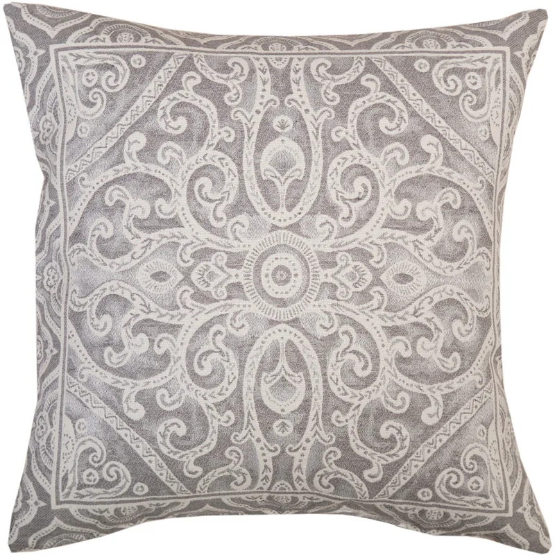 Διακοσμητική Μαξιλαροθήκη 45x45 Dimeco Capri Grey 45x45