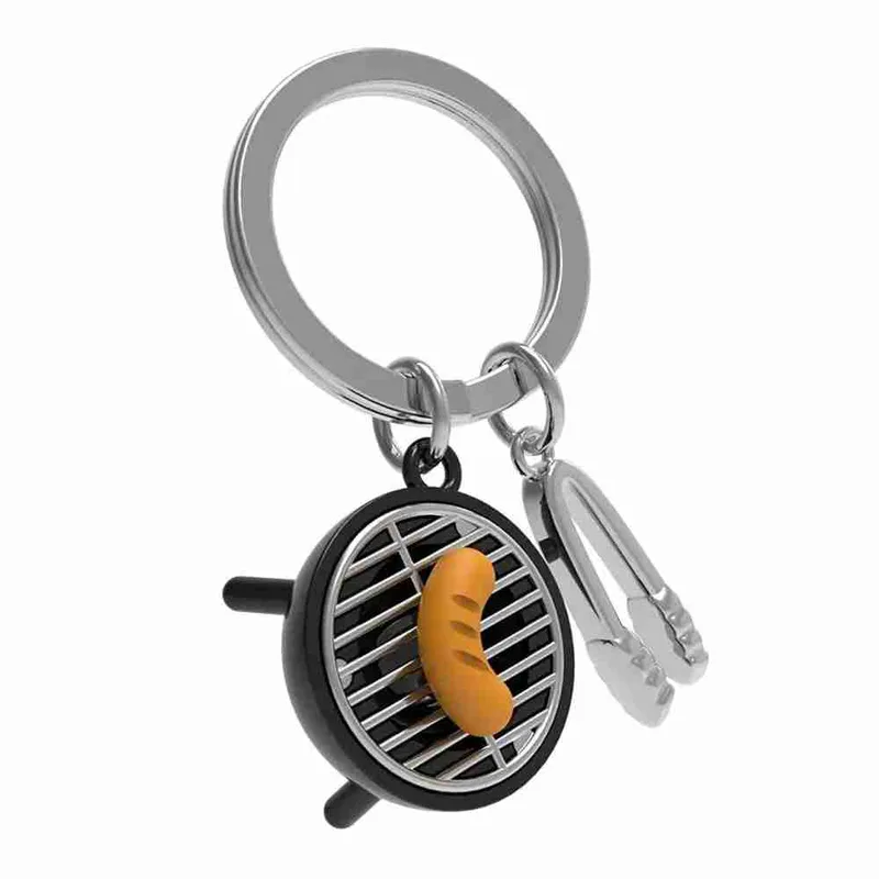 Μπρελόκ Μπάρμπεκιου με Λαβίδα BBQ with Pincer MTM142-01