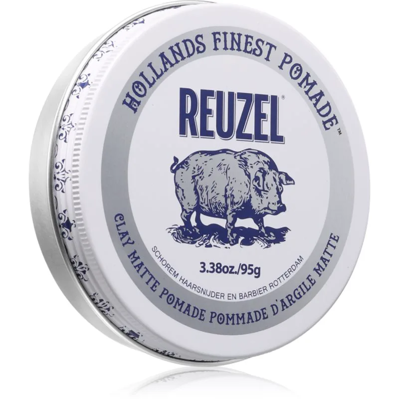 Reuzel Clay Matte Pomade στάιλινγκ άργιλο για τα μαλλιά ματ 95 γρ