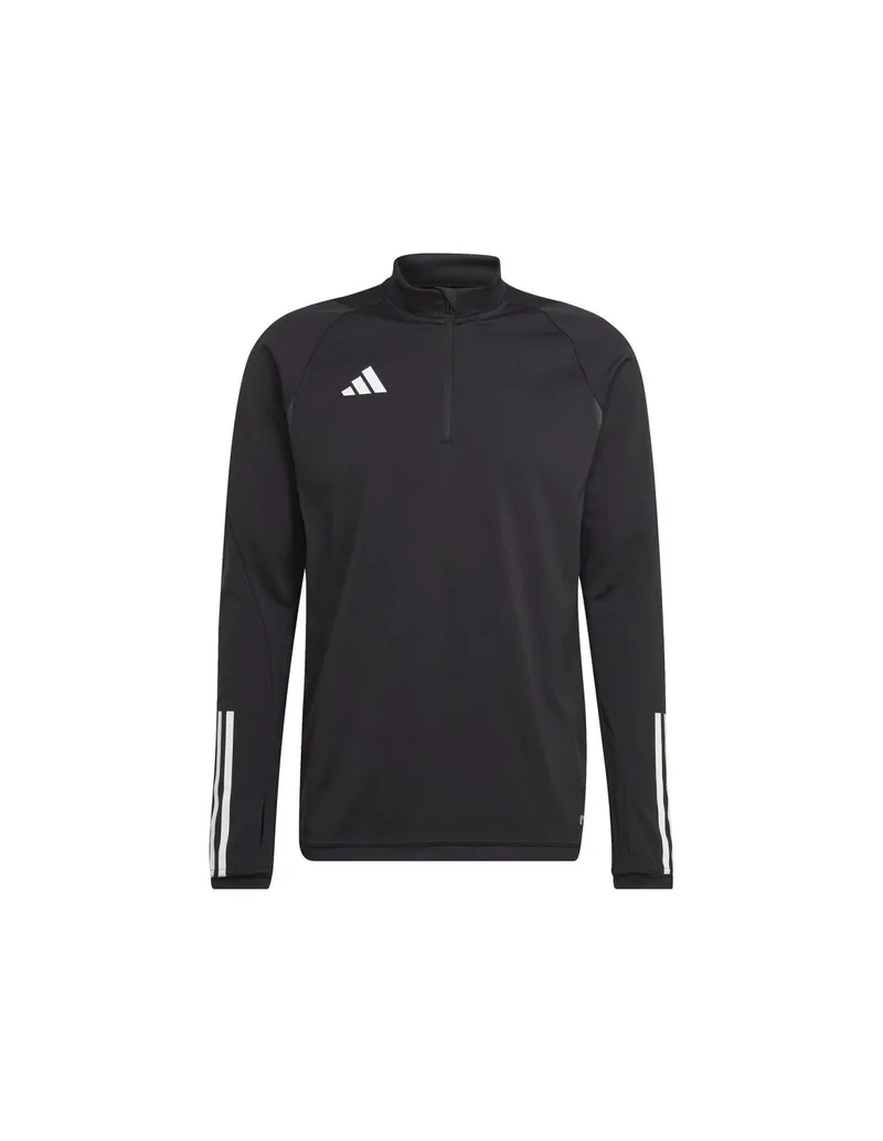 Adidas Tiro 23 Competition Ανδρική Μπλούζα με Φερμουάρ Μακρυμάνικη Μαύρη HK7644