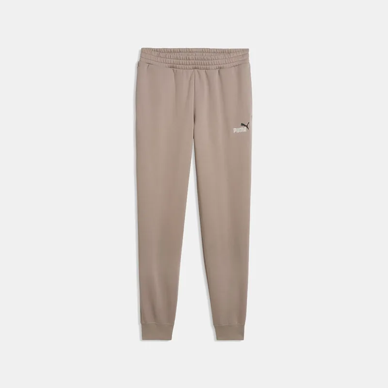 PUMA ESSENTIALS 2 COLOR NO. 1 LOGO SWEATPANTS ΚΑΦΕ