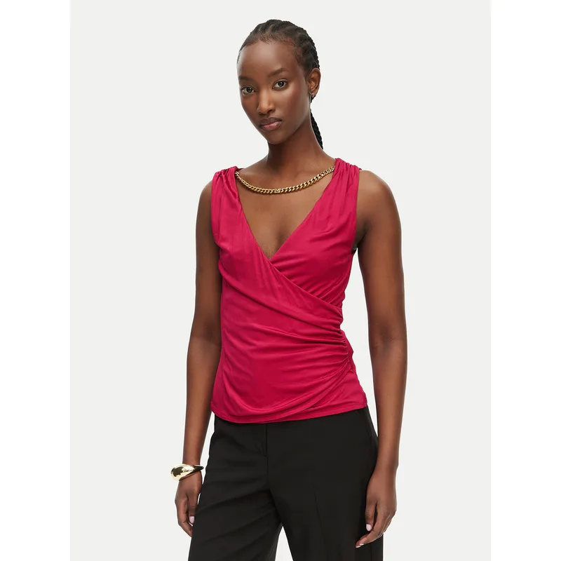 Marciano Guess Τοπ G6GP11 K3617 Ροζ Slim Fit
