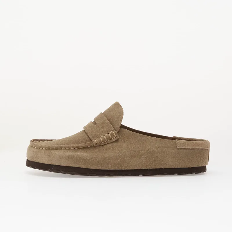 Sneakers Birkenstock Naples Wrapped Suede Leather Unisex Taupe EUR 40