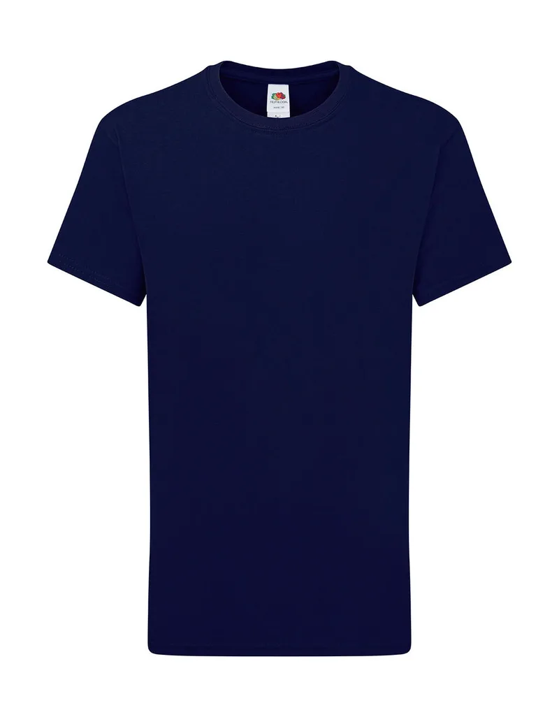 Παιδικό T-Shirt 0613630 Fruit of the Loom Iconic 195 Ringspun Premium Deep Navy