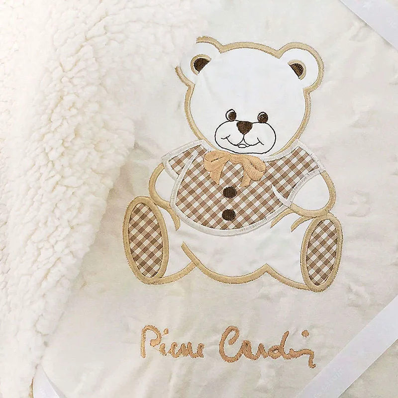 Κουβέρτα Fleece Αγκαλιάς 80x110 Pierre Cardin Teddy Μπεζ 80x110