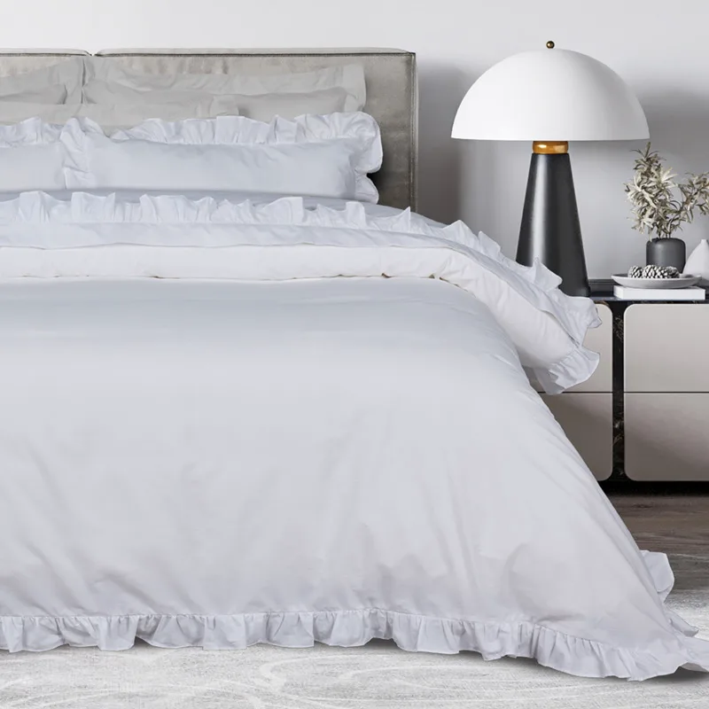 Παπλωματοθήκη Υπέρδιπλη Σετ 220x240 Das Home Daily 3174 White