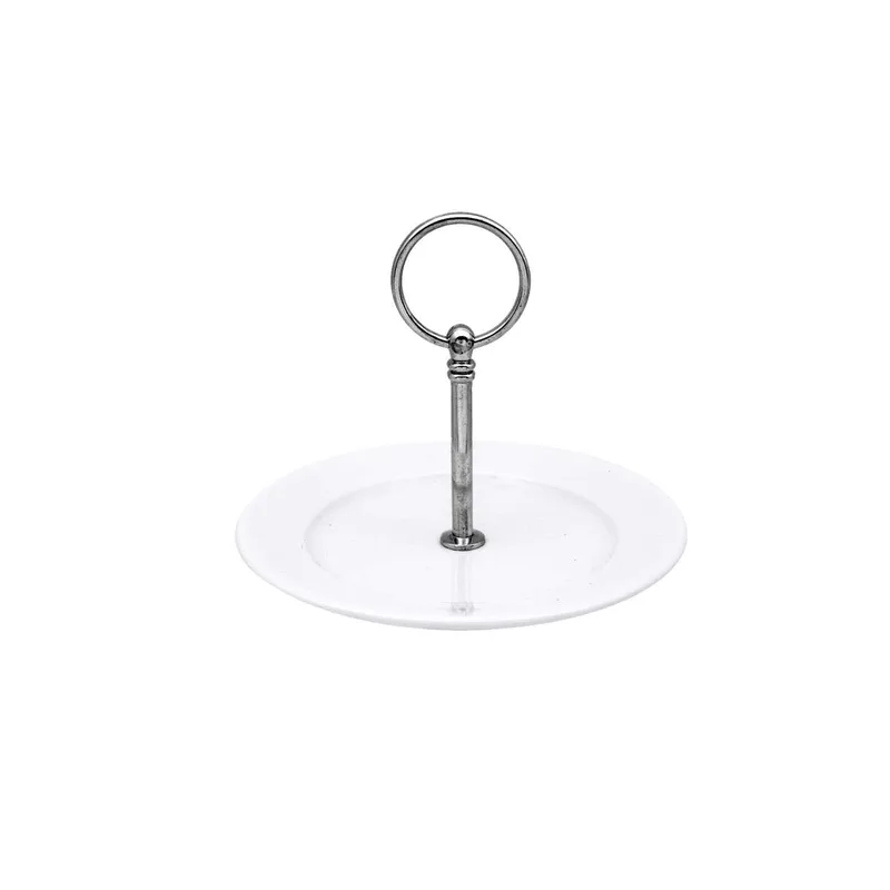 Ορντεβιέρα Πορσελάνης Design Λευκή Art Et Lumiere 16x13εκ. 06965 (Σετ 2 Τεμάχια) (Υλικό: Πορσελάνη, Χρώμα: Λευκό) - Art Et Lumiere - lumiere_06965